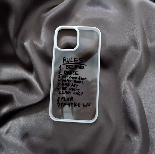 Rules Phone Cases