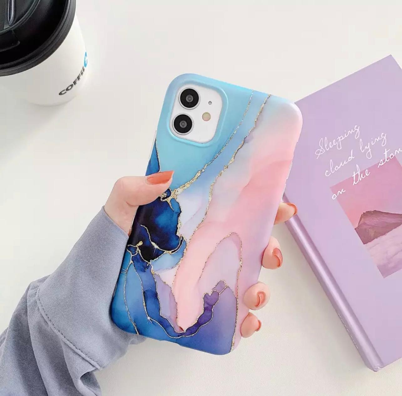 Bunte Marmor Phone Cases