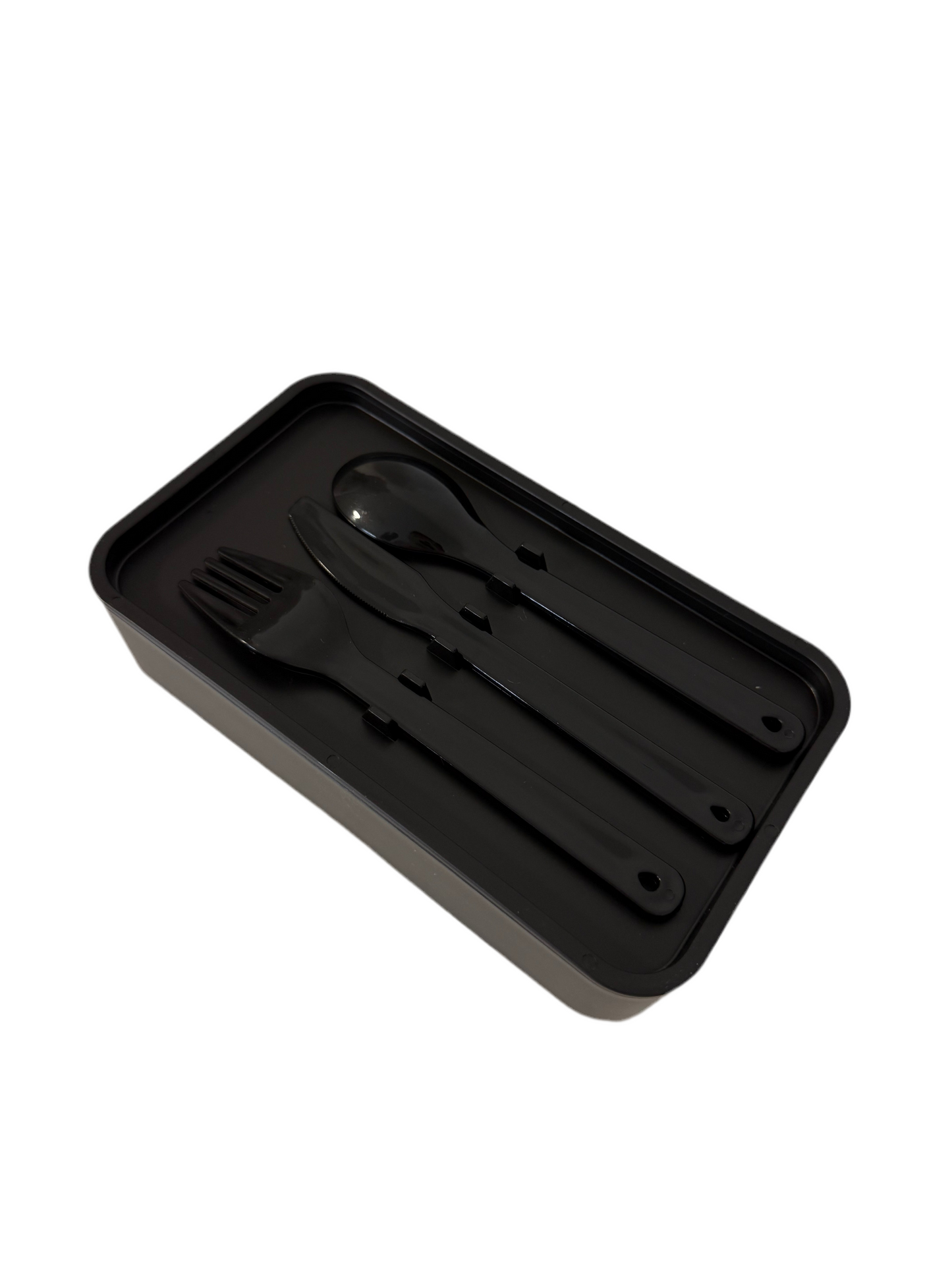 2 stöckige Lunchbox schwarz