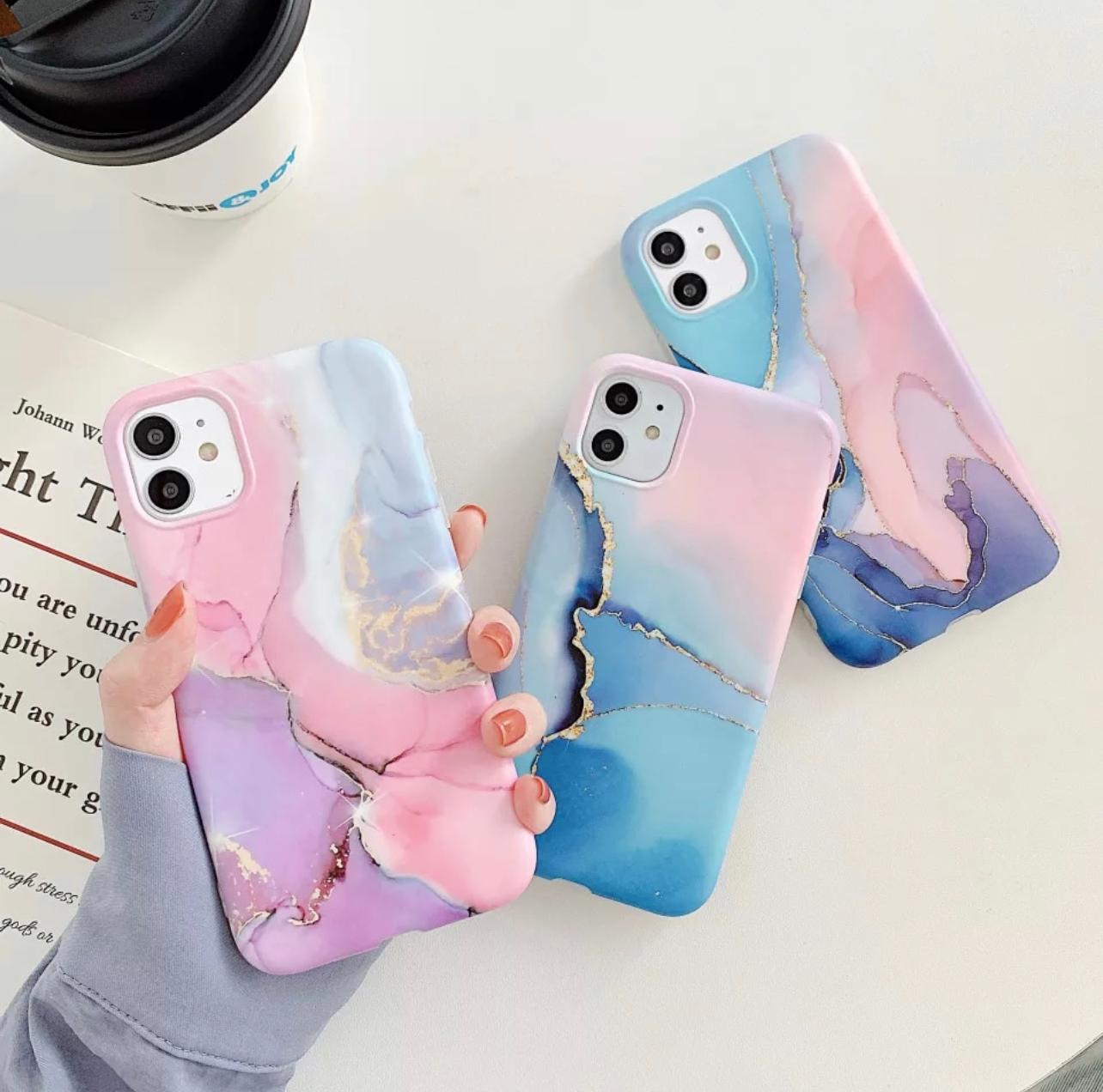 Bunte Marmor Phone Cases